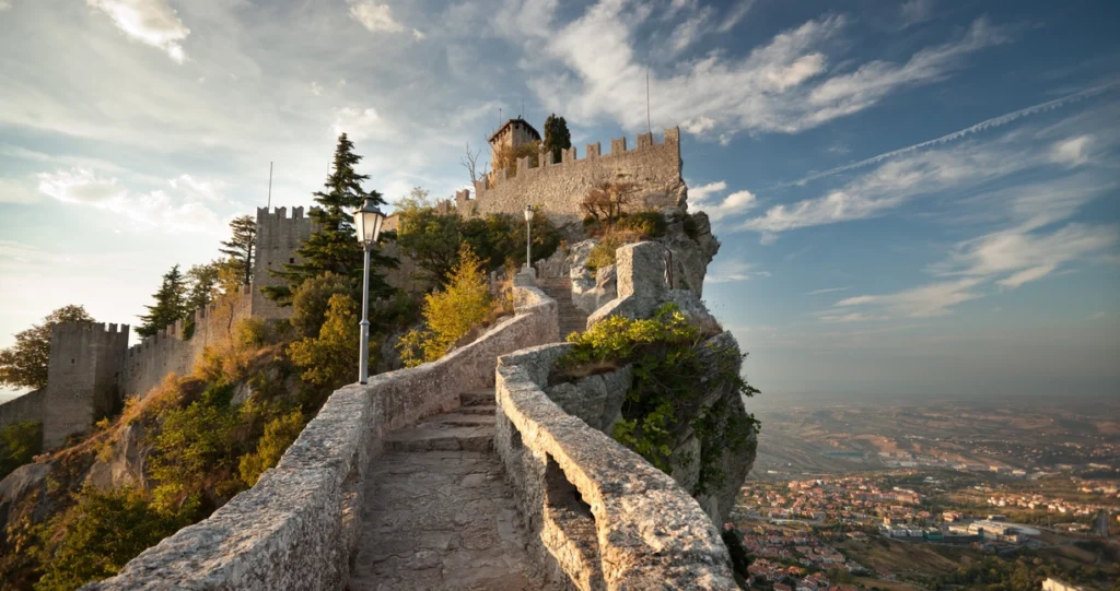 Timelapse per la costruzione a San Marino